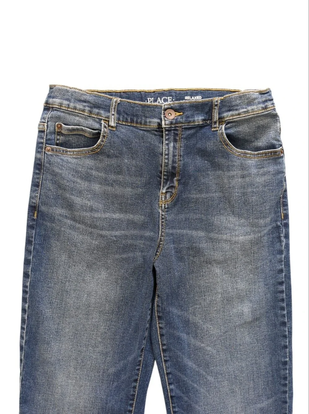 The Children's Place Big Boys Relaxed Fit Jeans (Size 16)